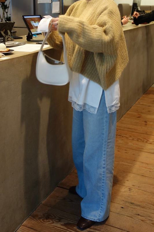 予約 / LACE LONG TEE