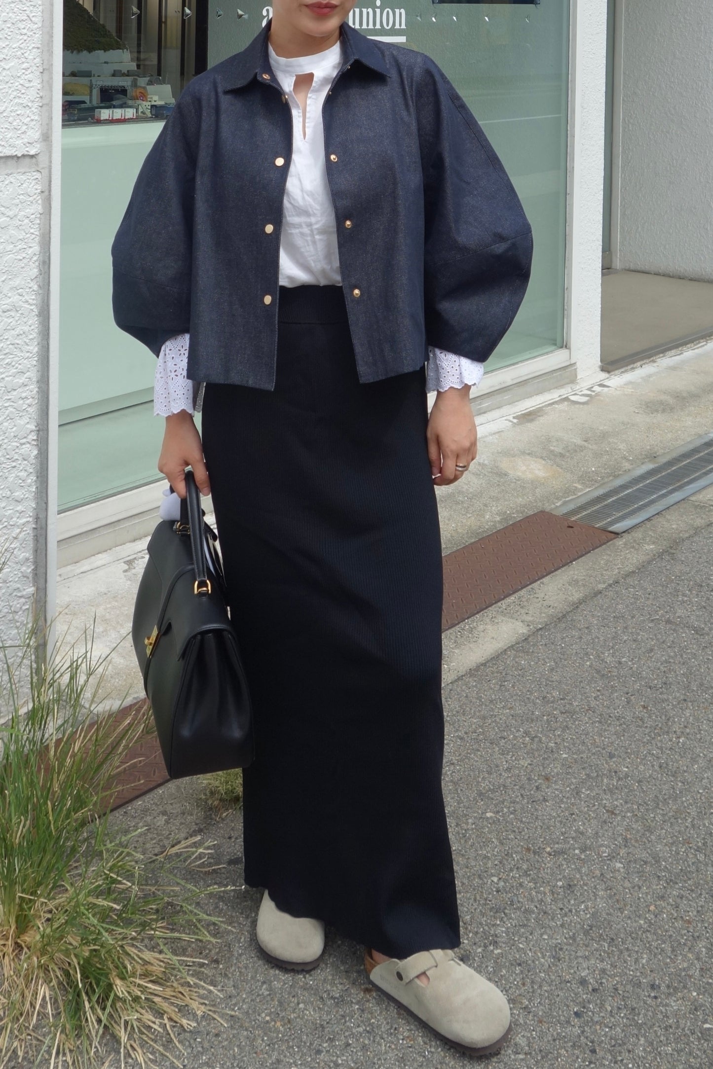 LANTHAN SLEEVE JACKET (DENIM)