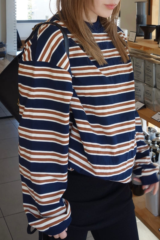 予約 / BORDER LONG TEE