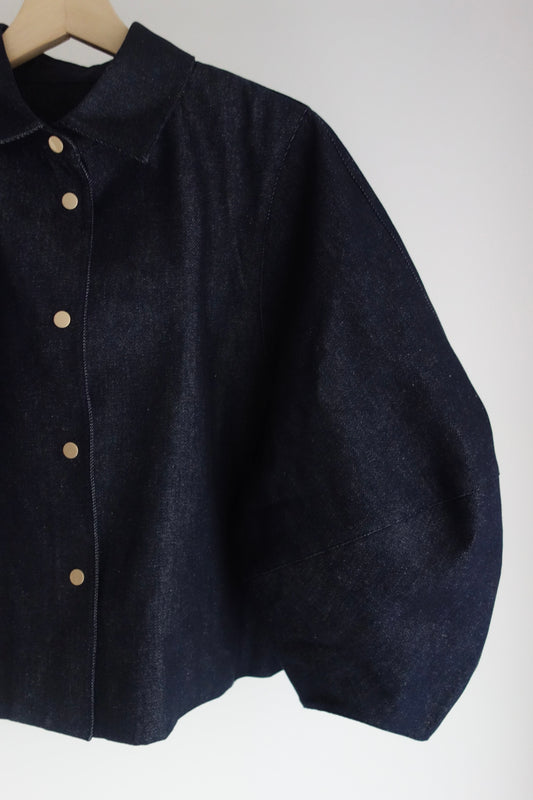 LANTHAN SLEEVE JACKET (DENIM)