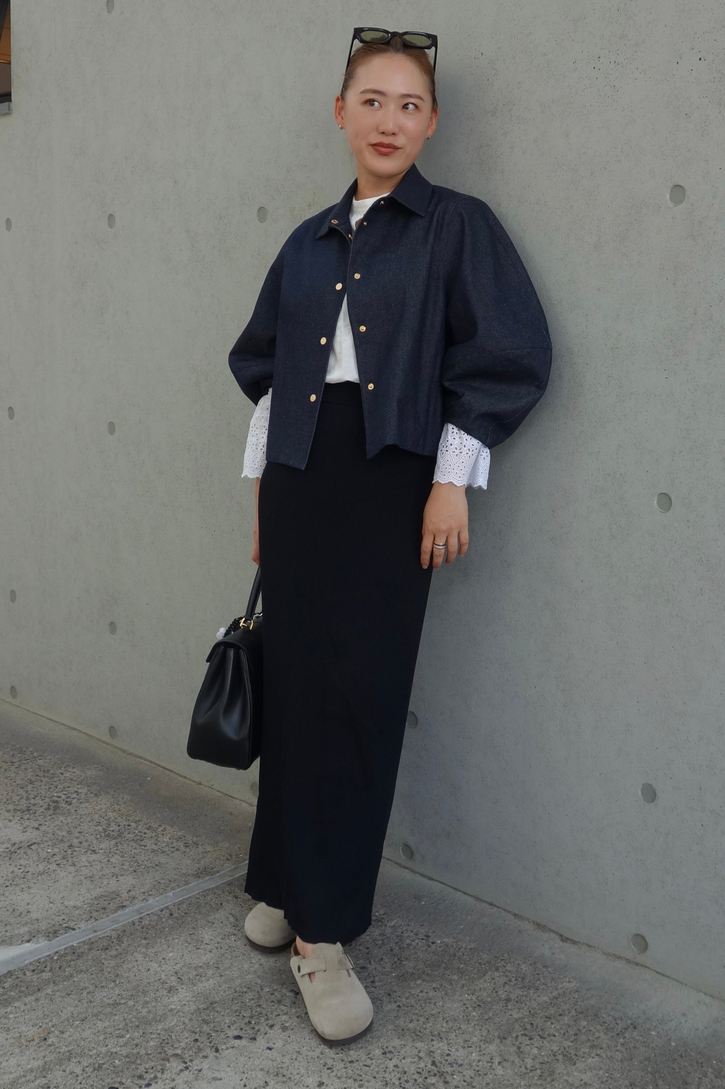 LANTHAN SLEEVE JACKET (DENIM)