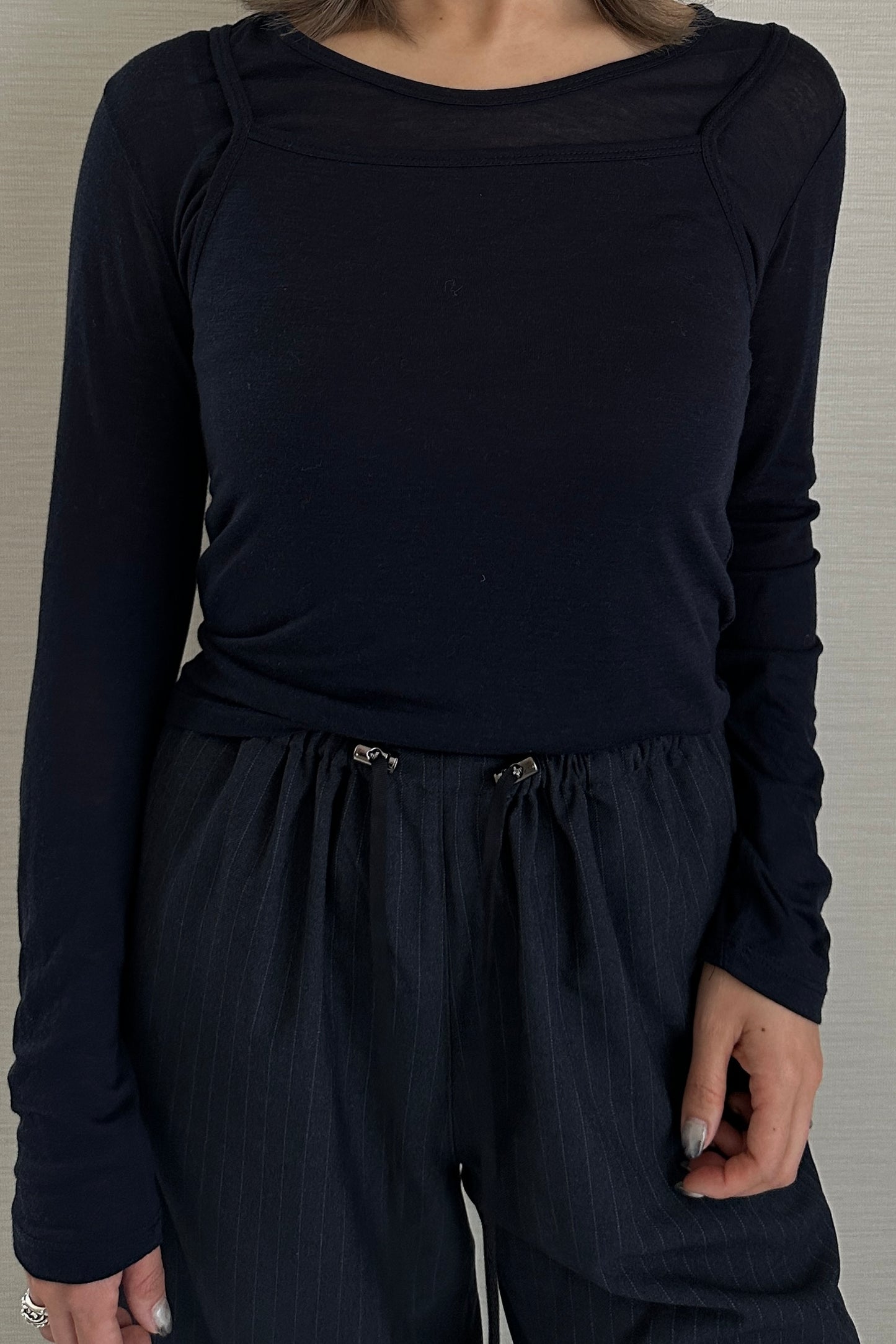 LAYERED LONG TEE