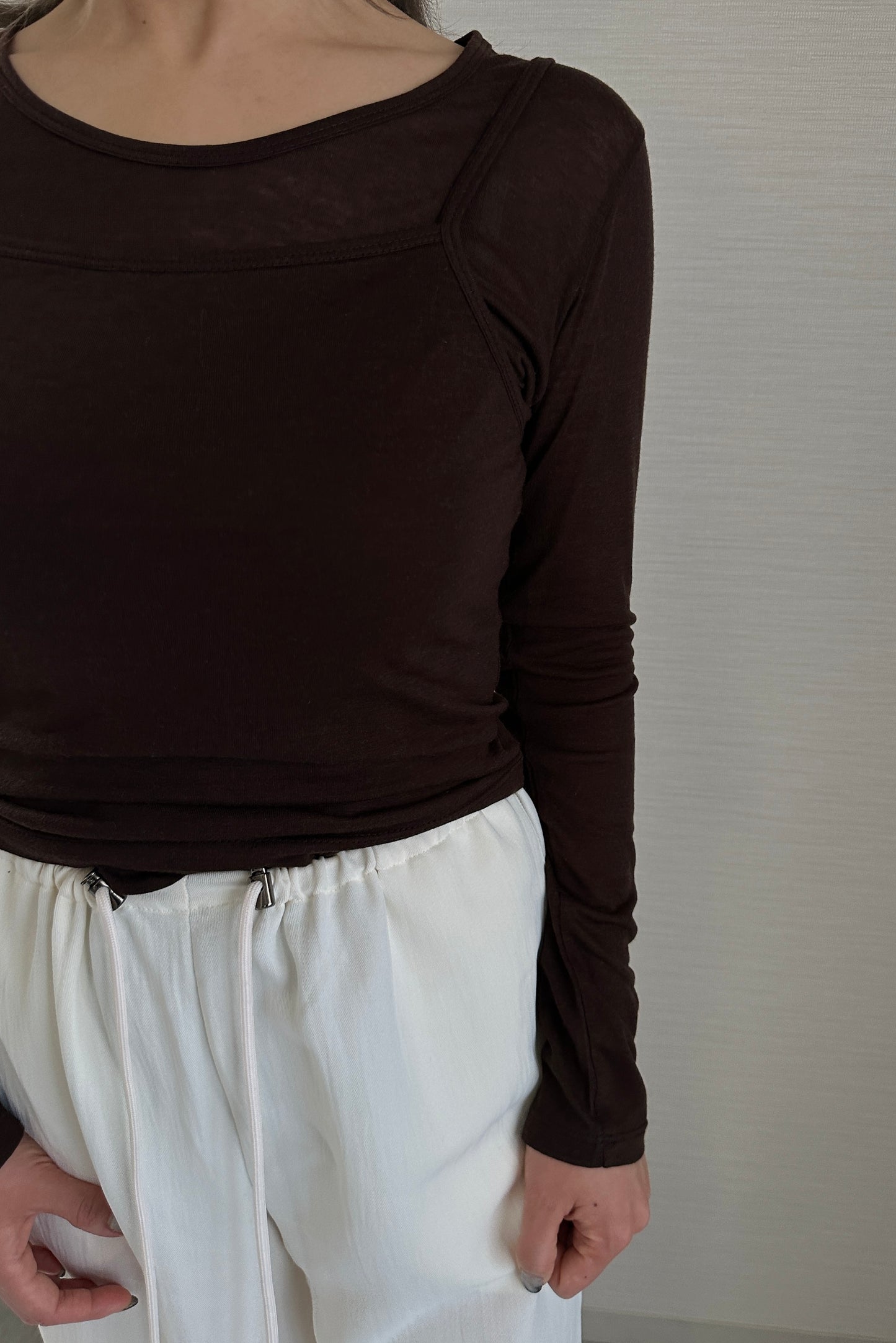 LAYERED LONG TEE