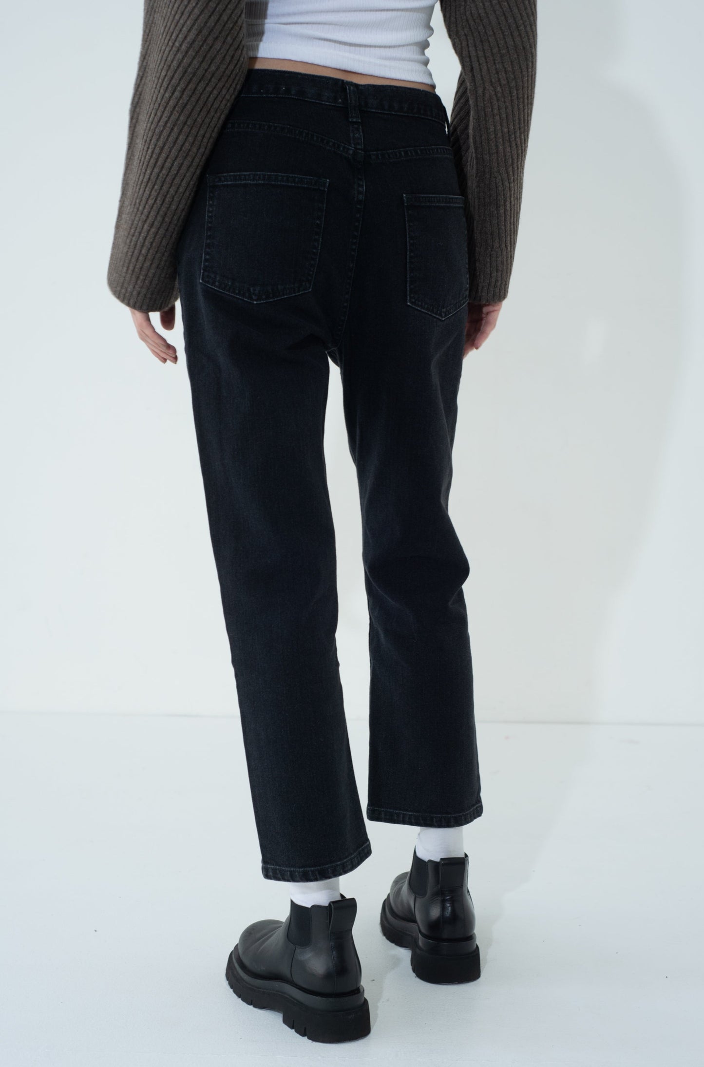CROPPED BASIC DENIM