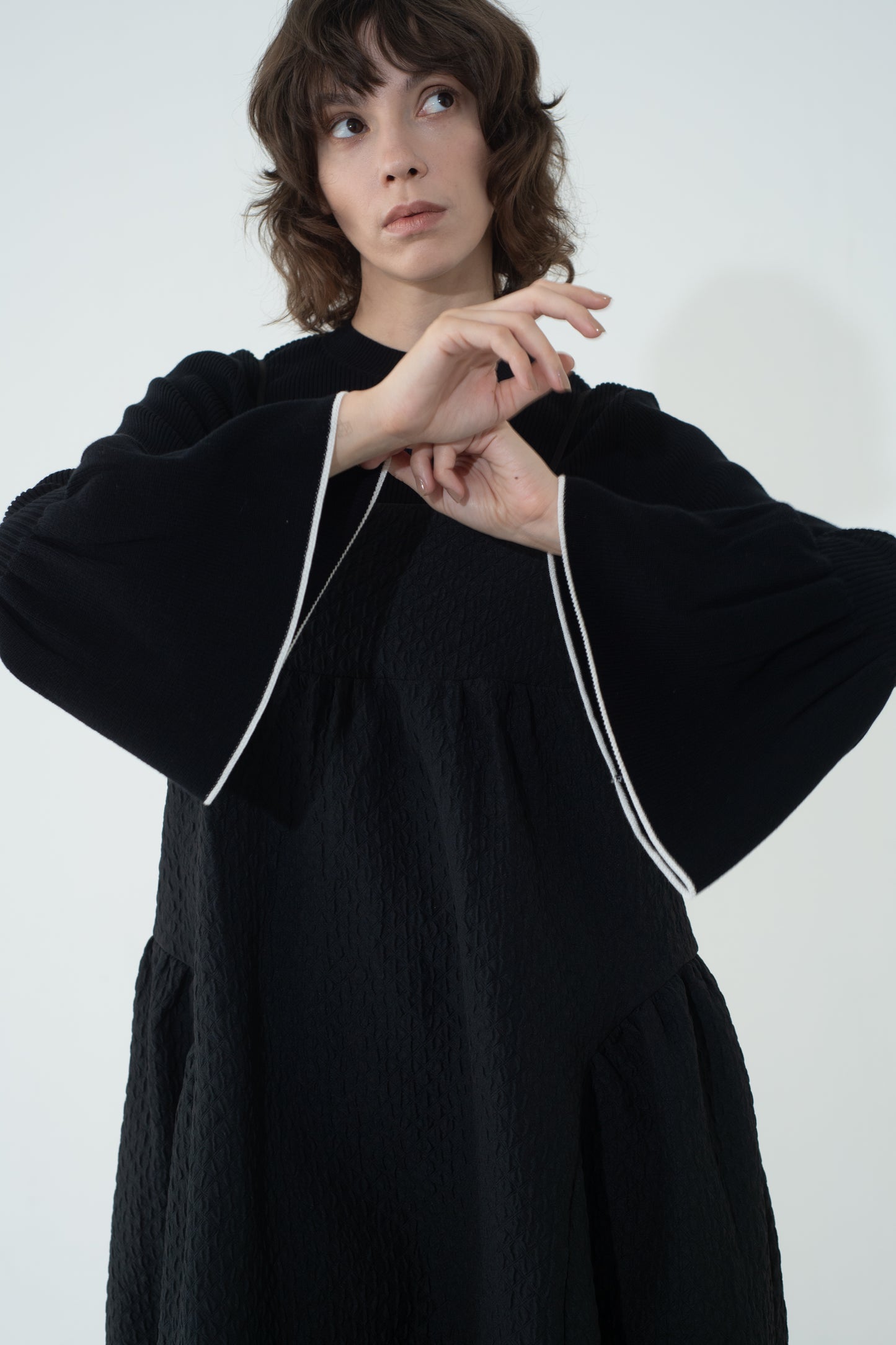 FLARE RIB KNIT