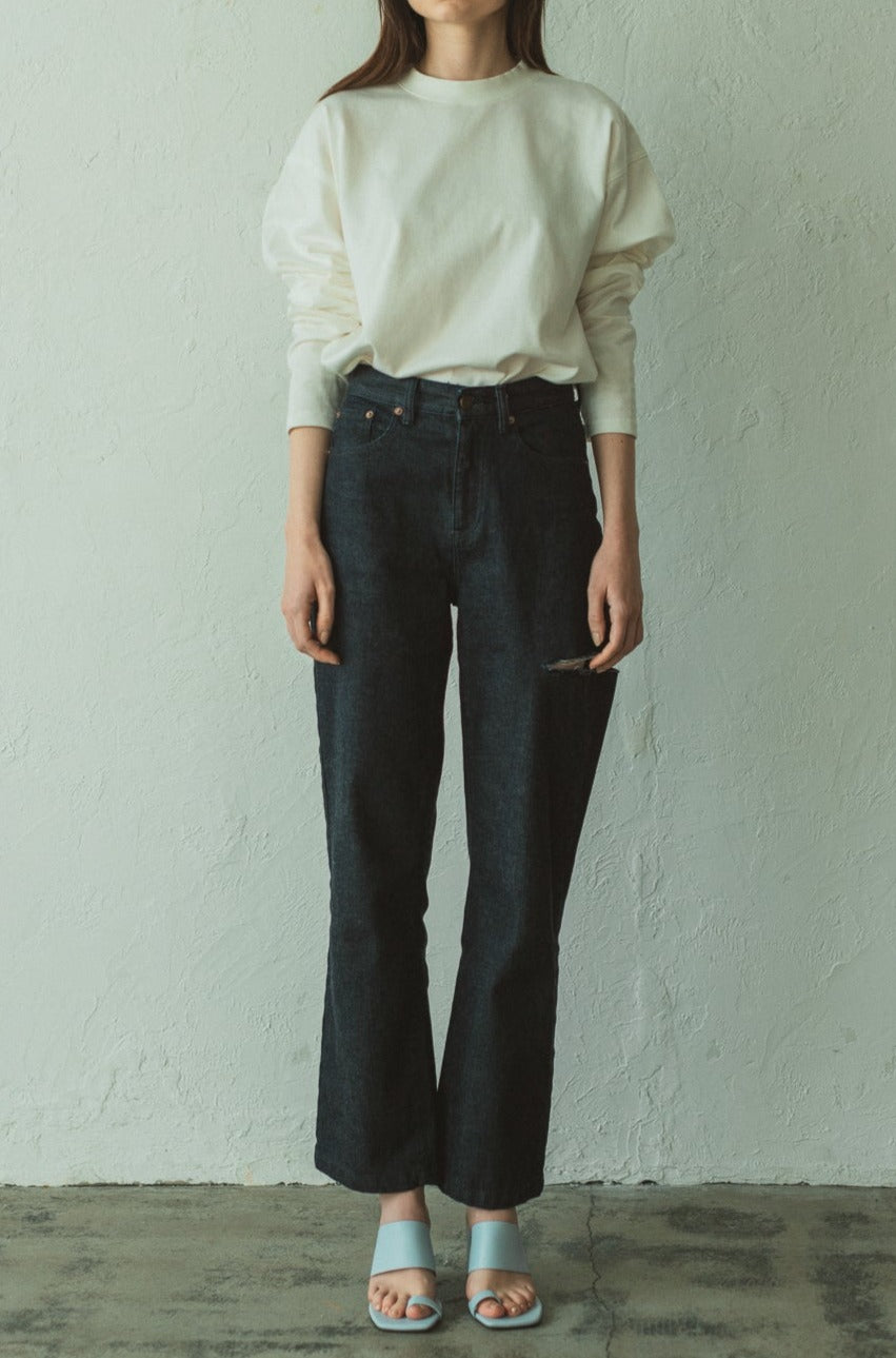 STRAIGHT CUT DENIM (INDIGO)