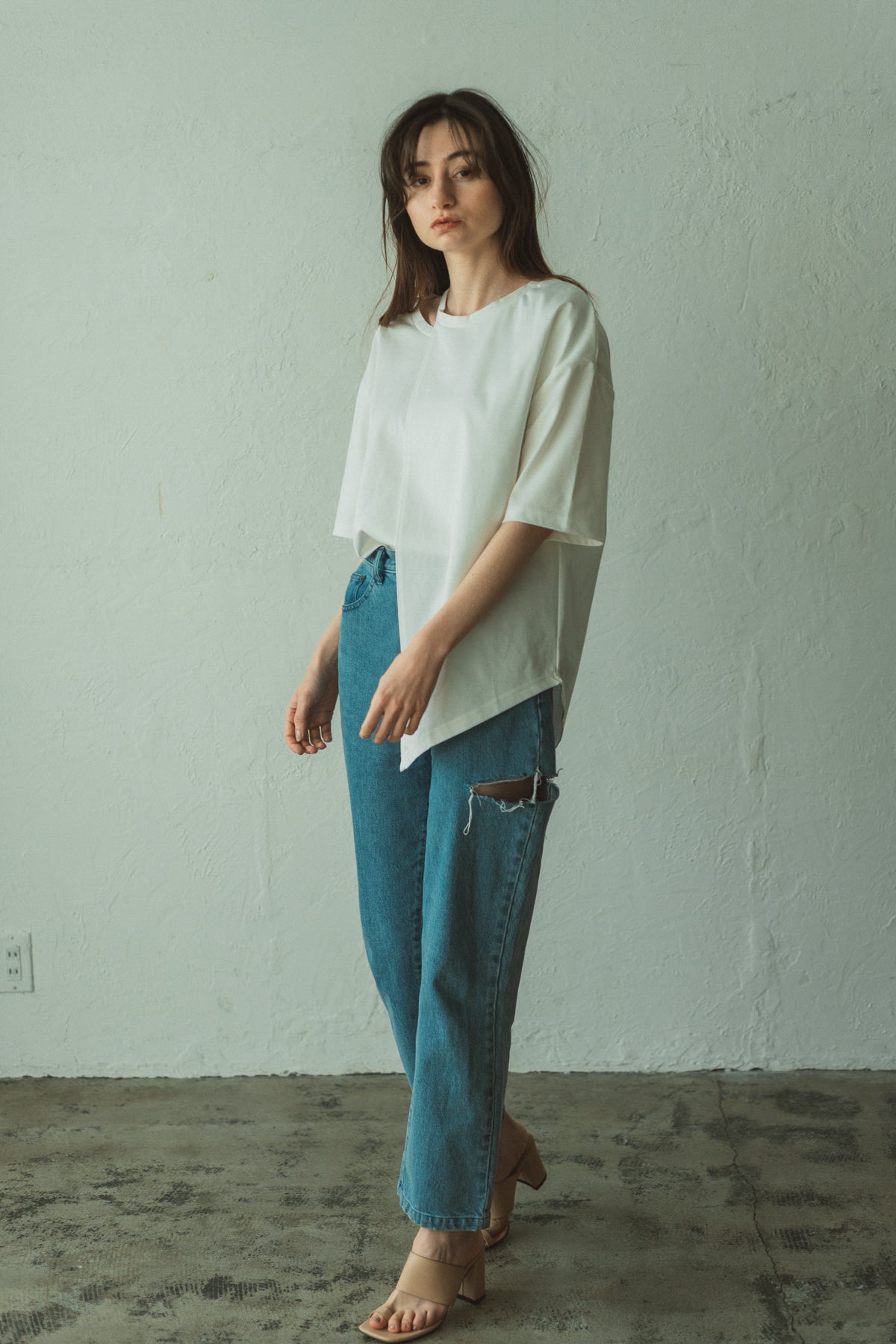STRAIGHT CUT DENIM (INDIGO)