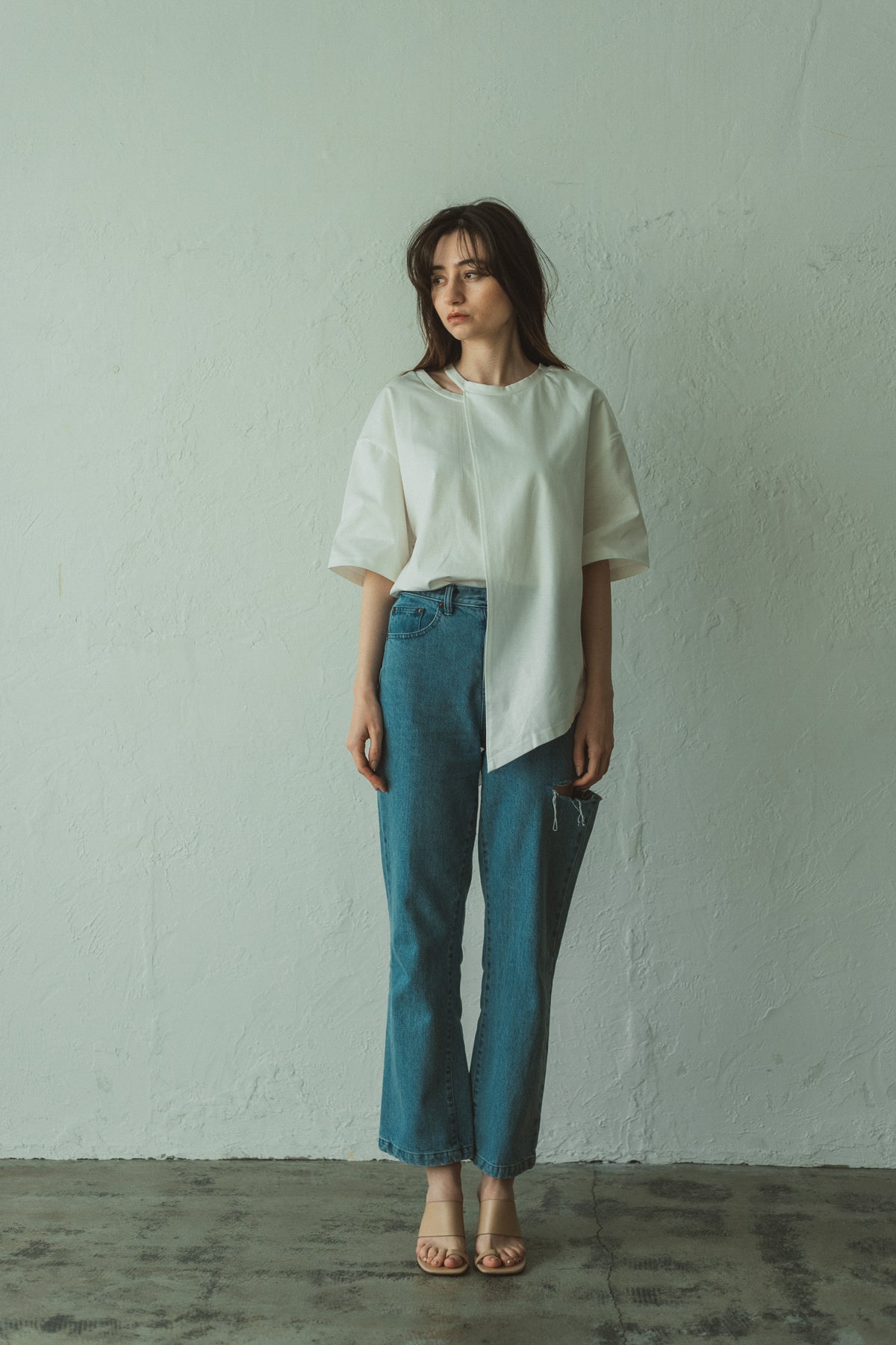 STRAIGHT CUT DENIM (INDIGO)