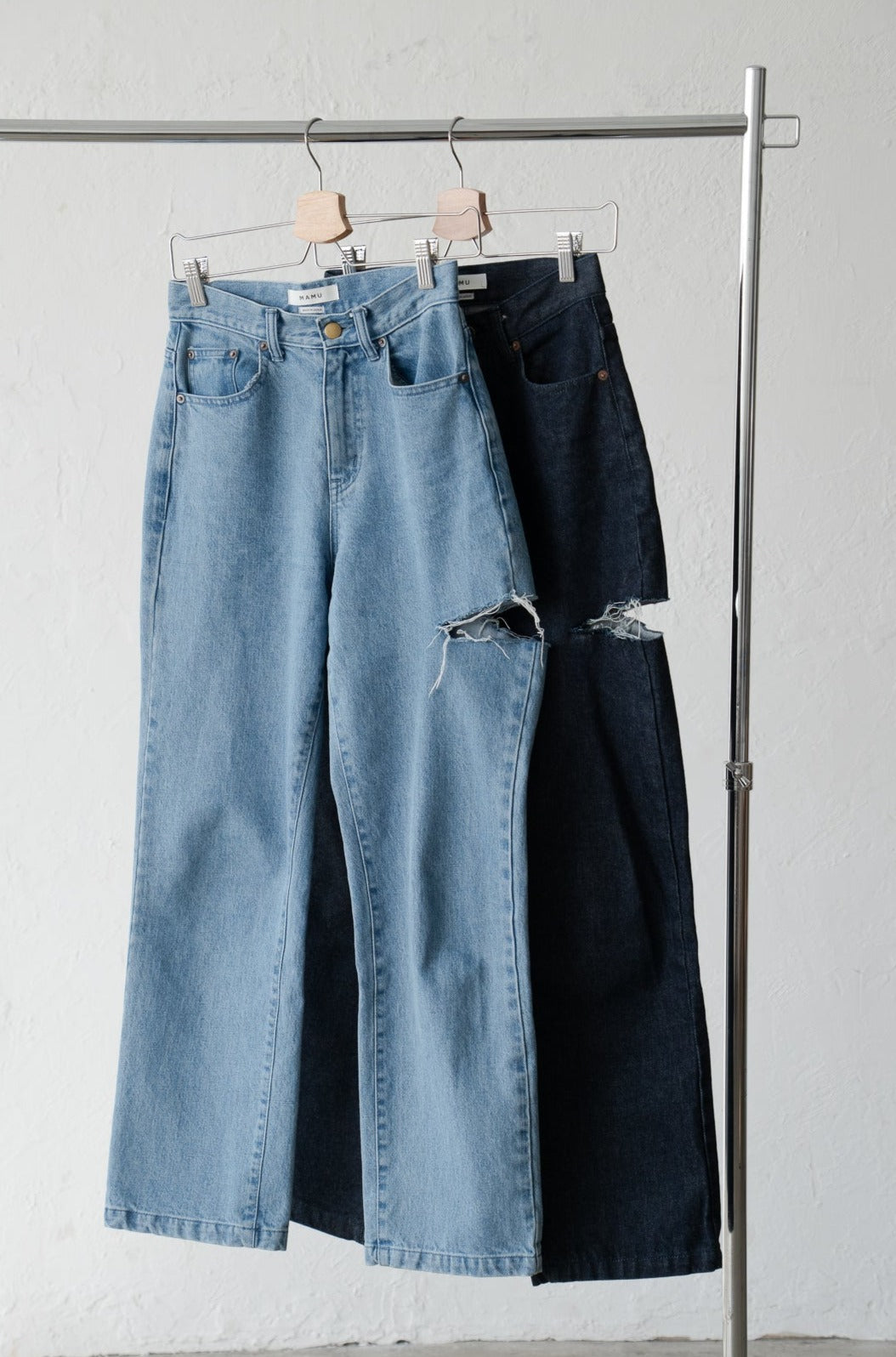 STRAIGHT CUT DENIM (INDIGO)
