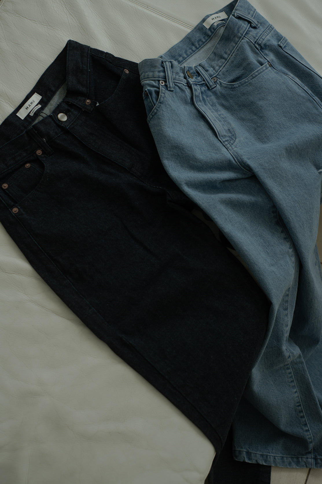 STRAIGHT CUT DENIM (INDIGO)
