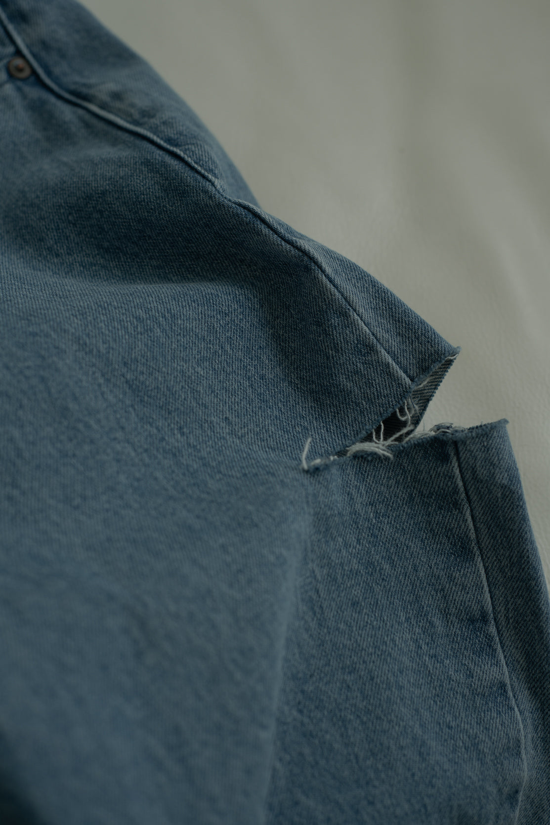 STRAIGHT CUT DENIM (INDIGO)