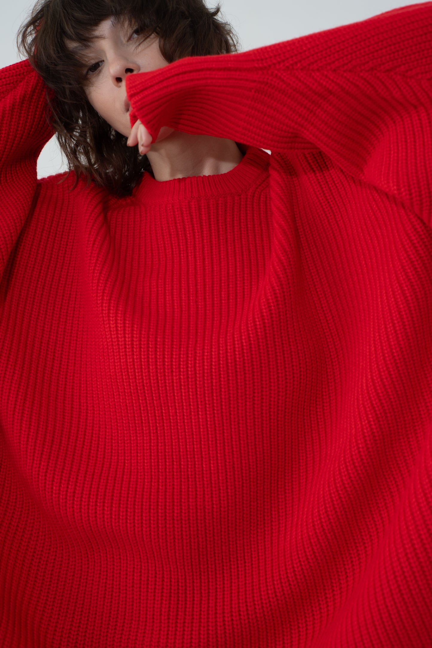 OVER RIB KNIT