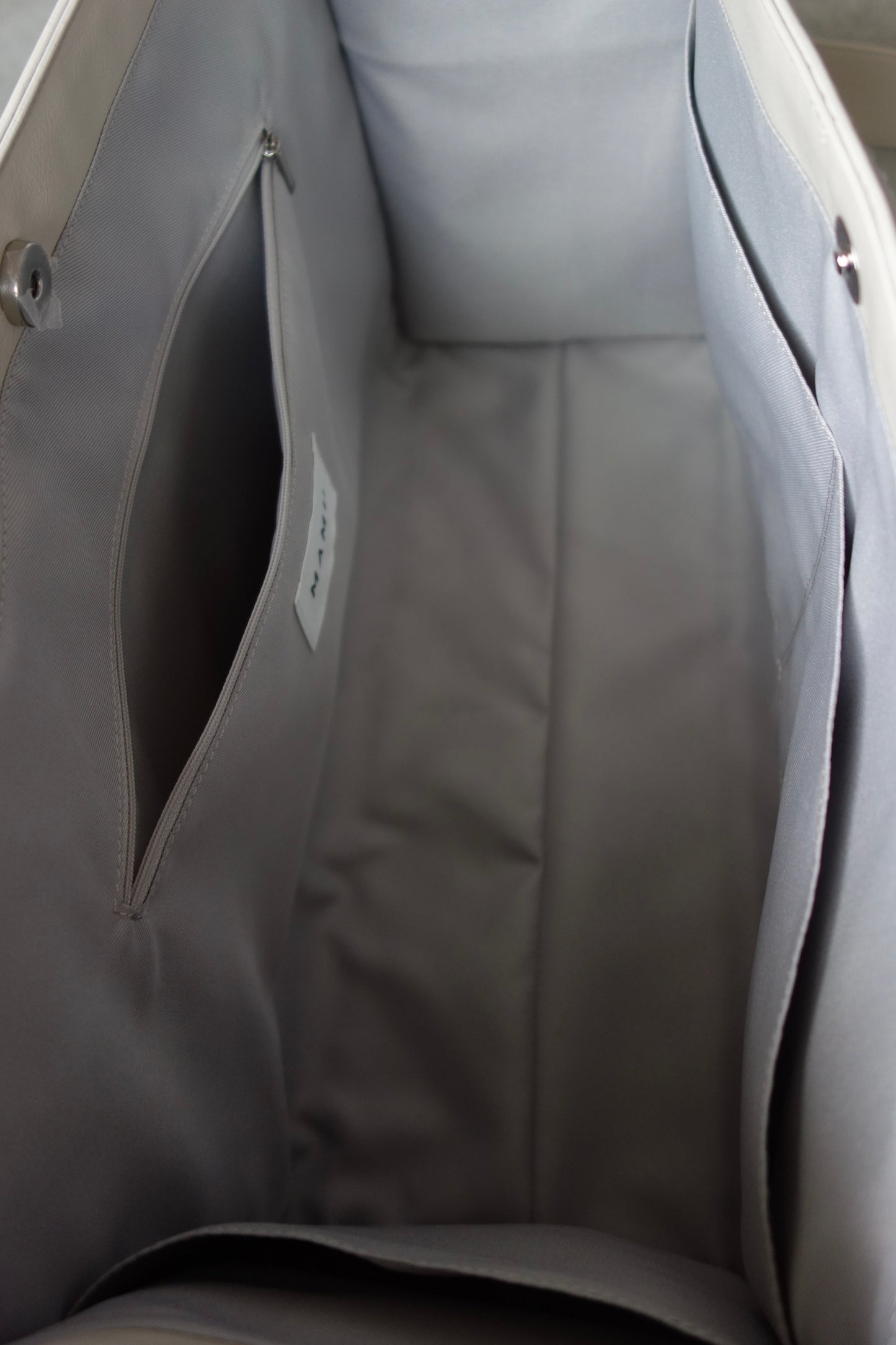 LEATHER BOA TOTE