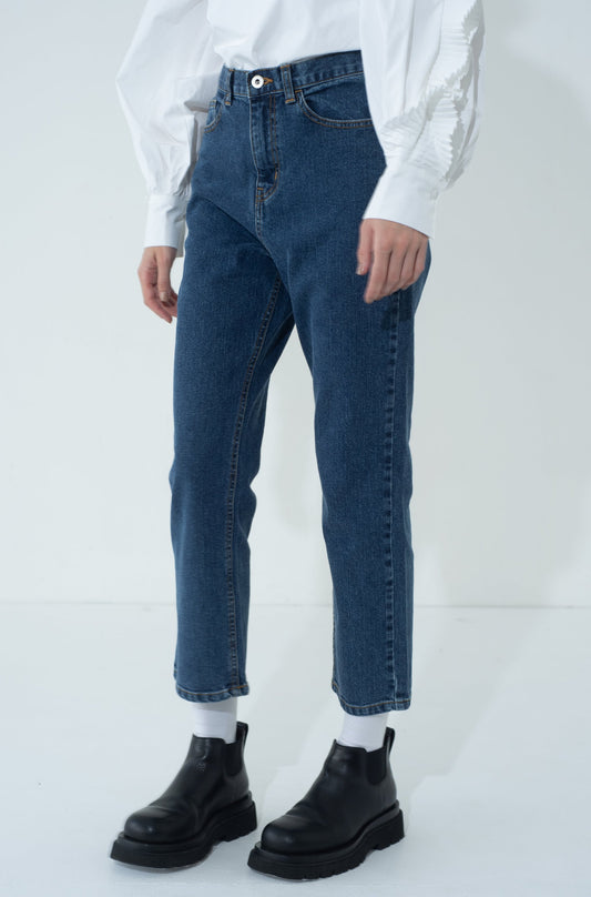 CROPPED BASIC DENIM