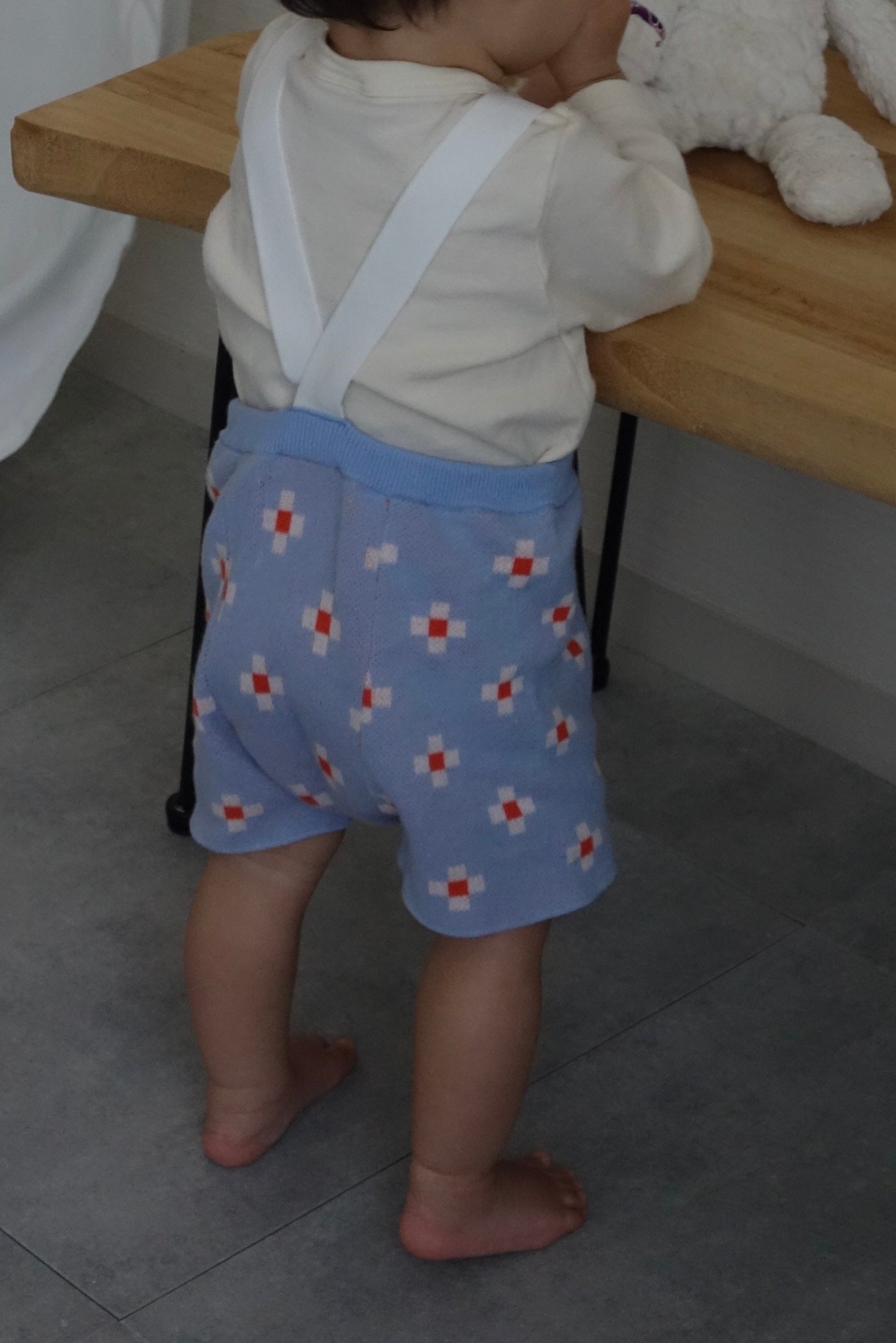 FLOWER TILE SHORT PANTS