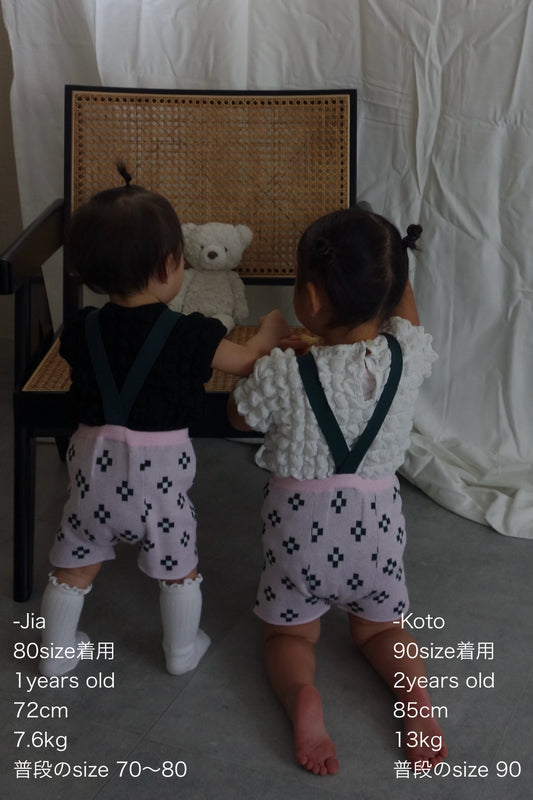 FLOWER TILE SHORT PANTS