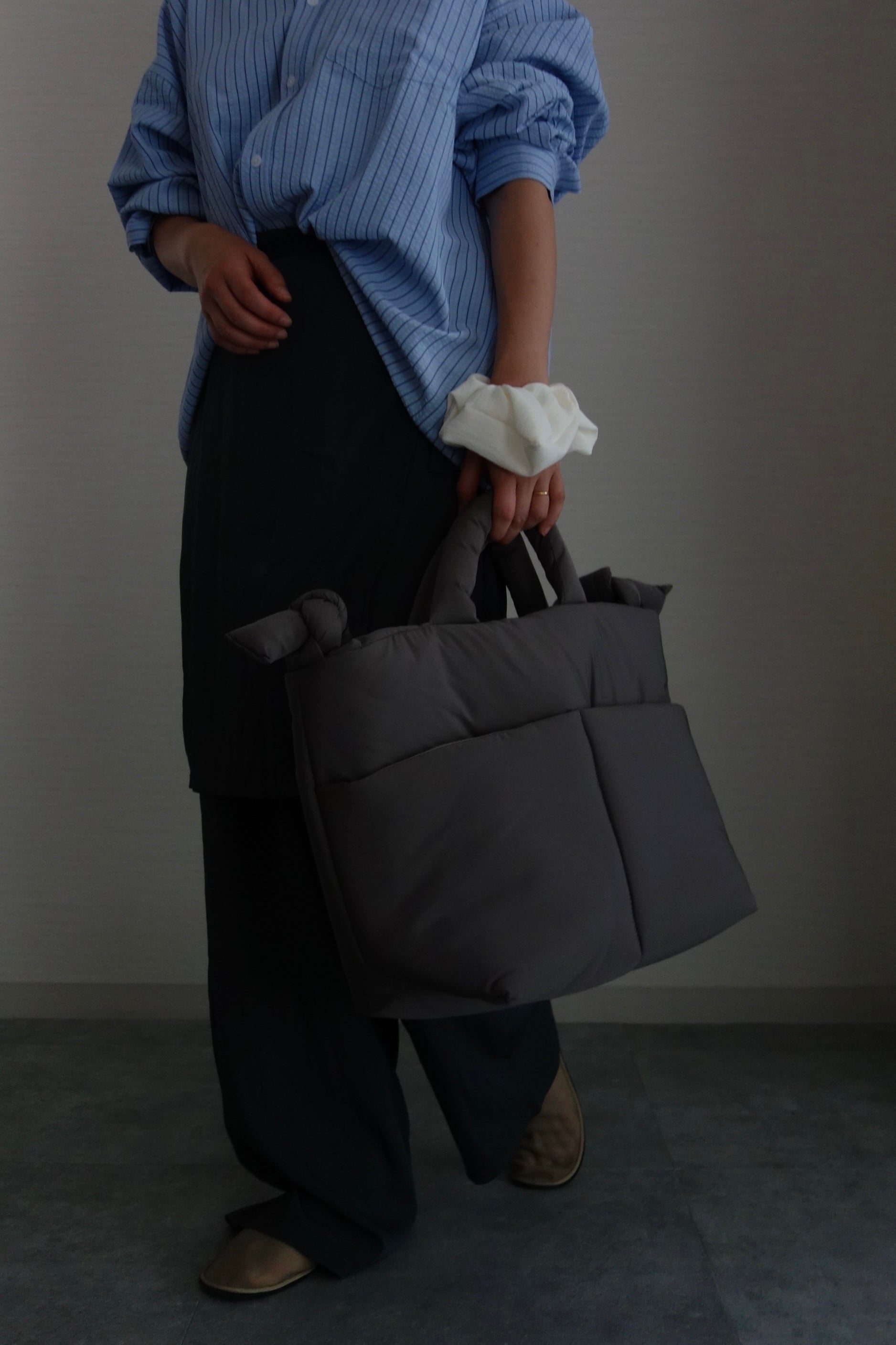 mamu_online MALTI PUFFER ネイビー マザーズバッグ MALTI PUFFER BAG