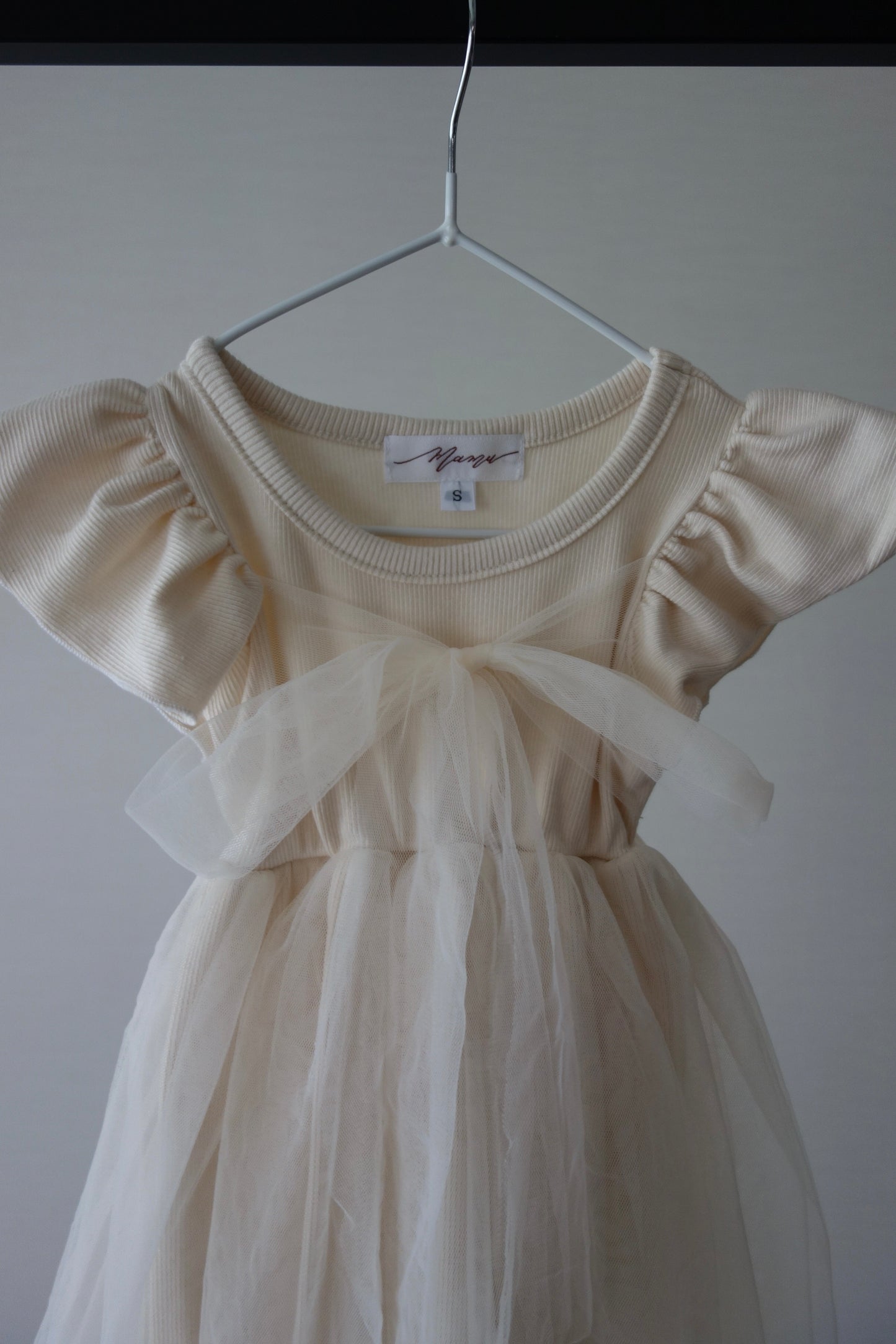 BABY / ribbon tulle onepiece