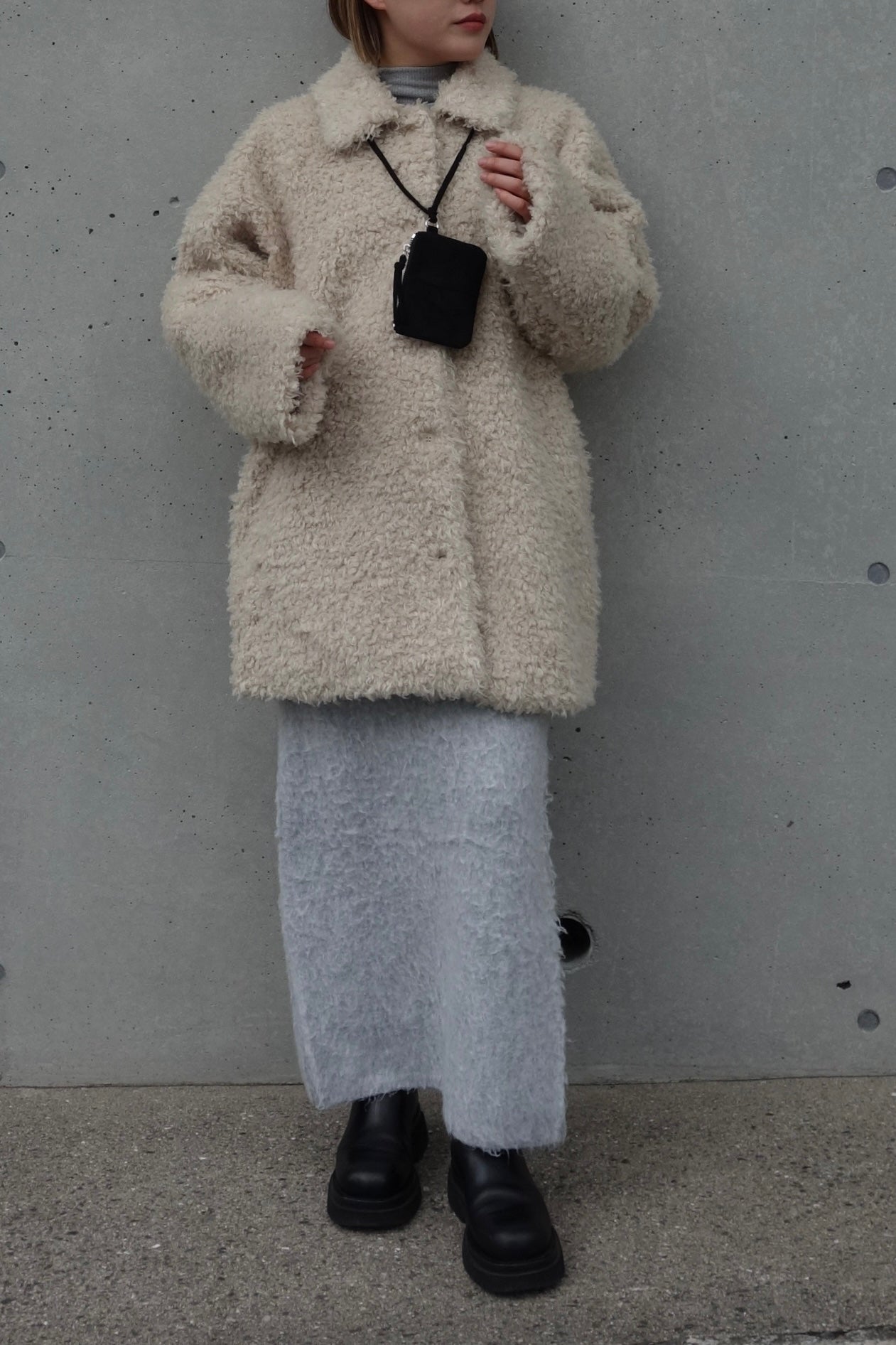 POODLE FUR COAT