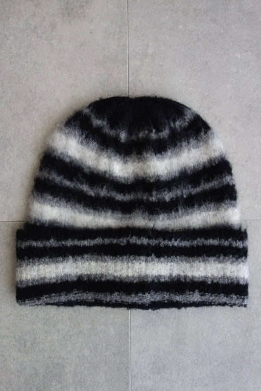 STRIPE KNIT BEANIE