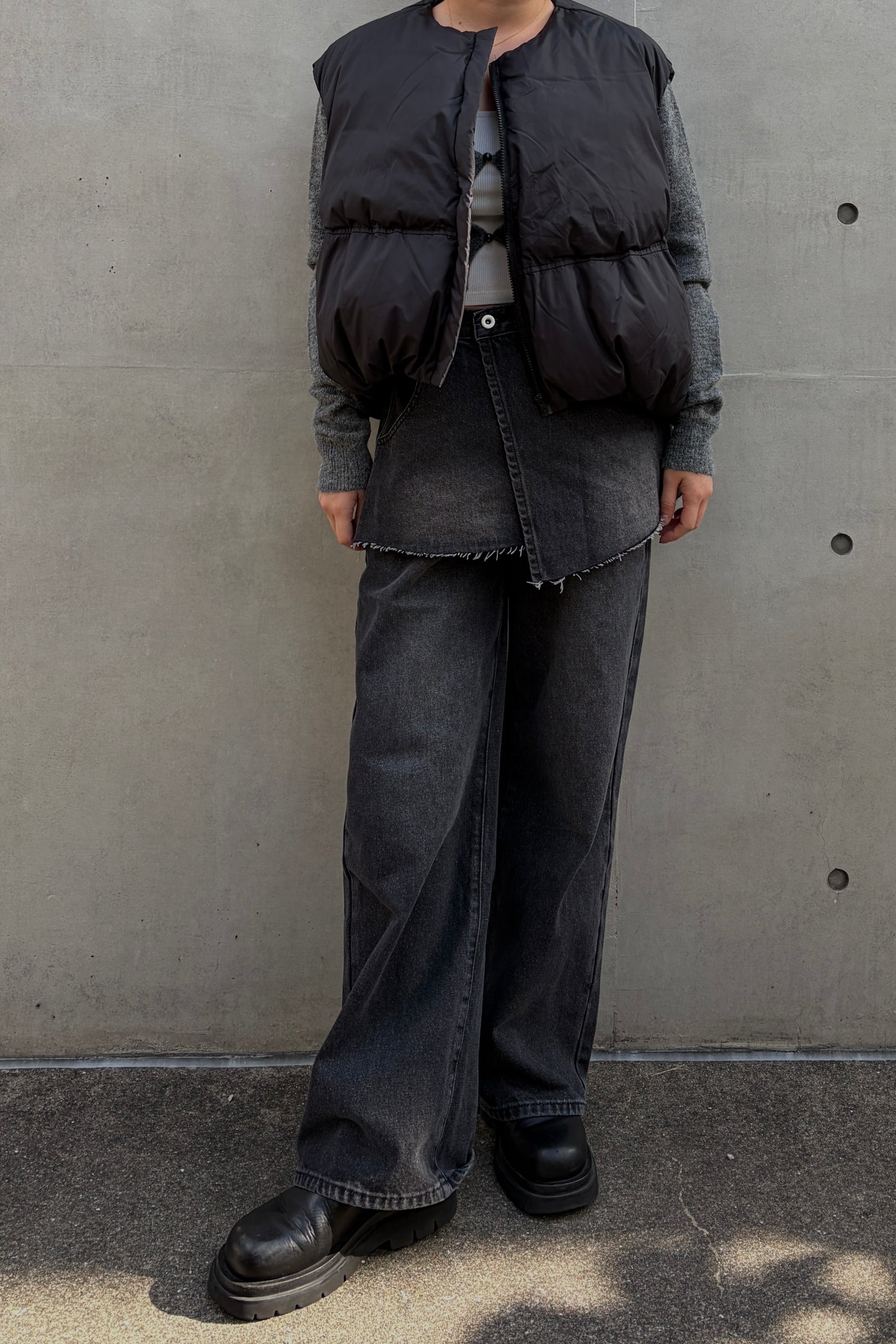 予約 / PADDING DOWN VEST