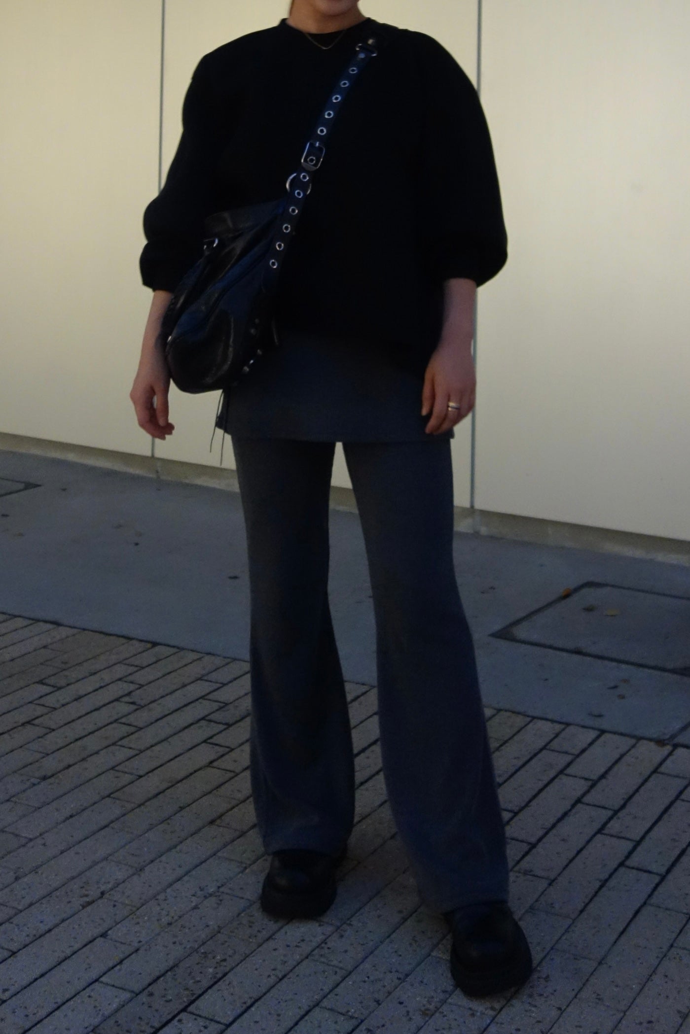 予約 / RIB WRAP SKIRT & FLARE PT