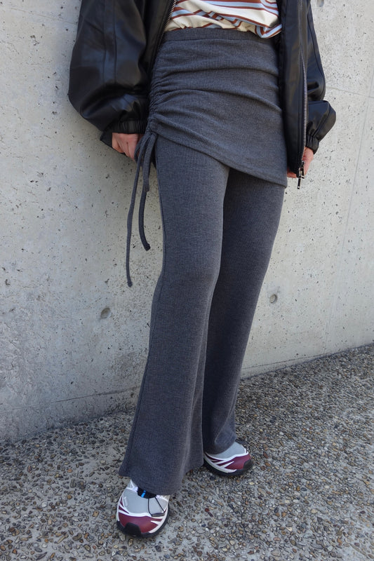 予約 / WRAP GATHER SKIRT PT