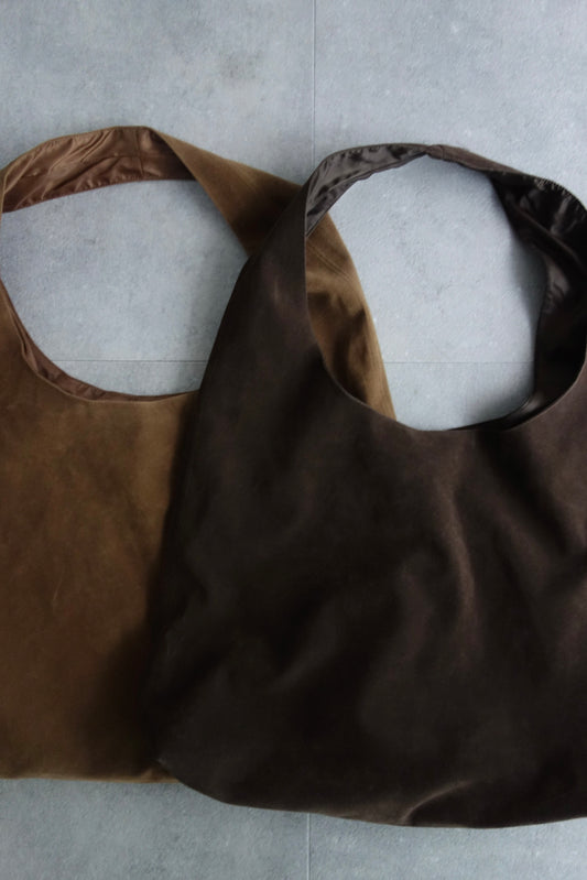 SUEDE SHOULDER BAG