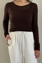 画像をギャラリービューアに読み込む, Layered long tee
