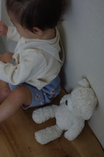 画像をギャラリービューアに読み込む, Flower tile suspender short pants

