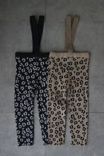 画像をギャラリービューアに読み込む, Leopard footless knit tights
