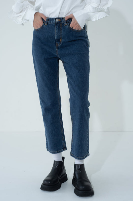 CROPPED BASIC DENIM