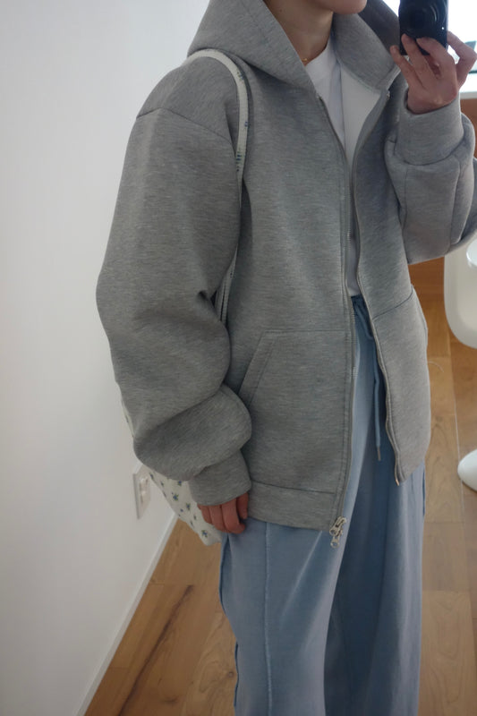 予約 / BONDING TUCK HOODIE