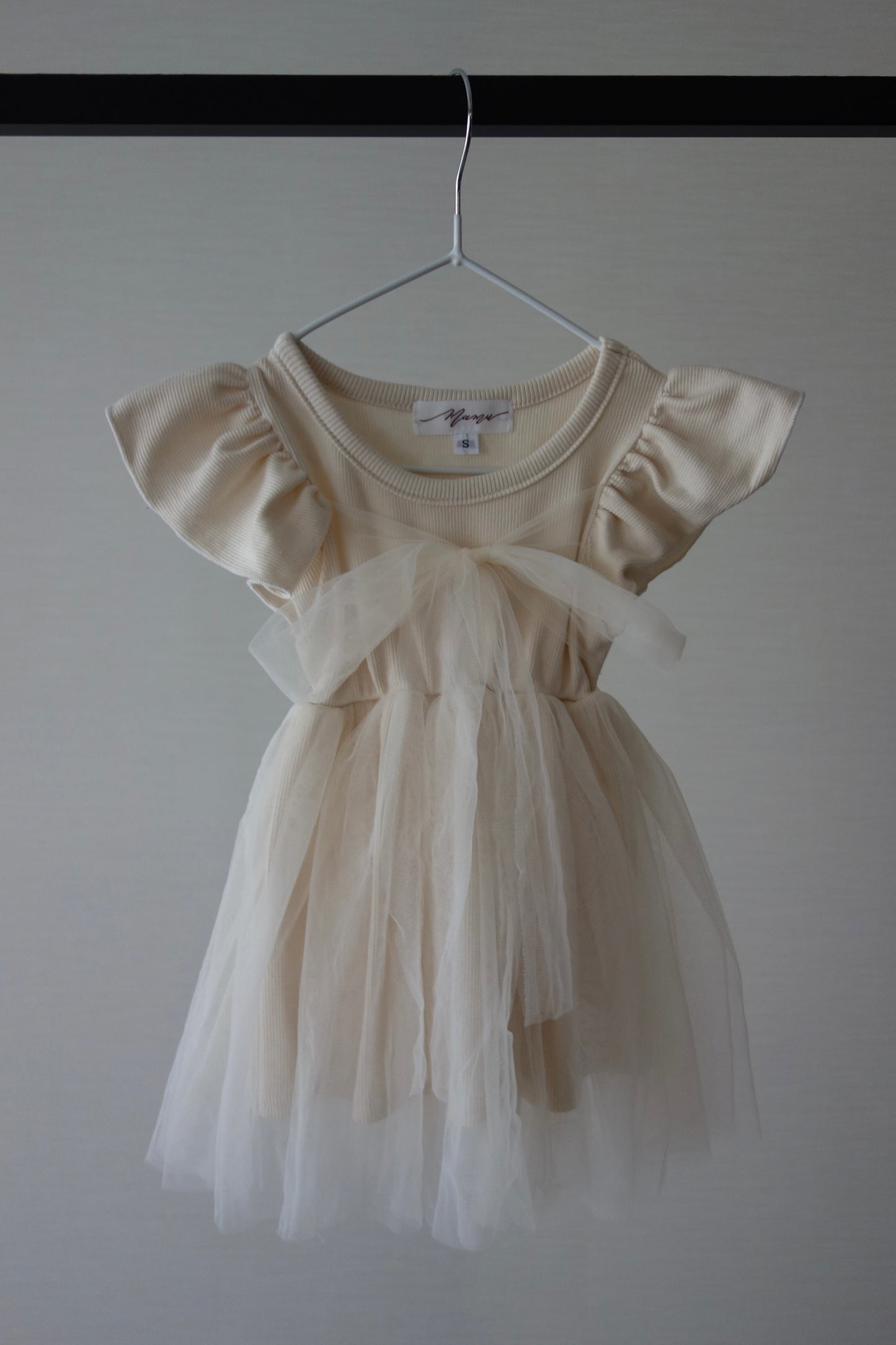 BABY / ribbon tulle onepiece