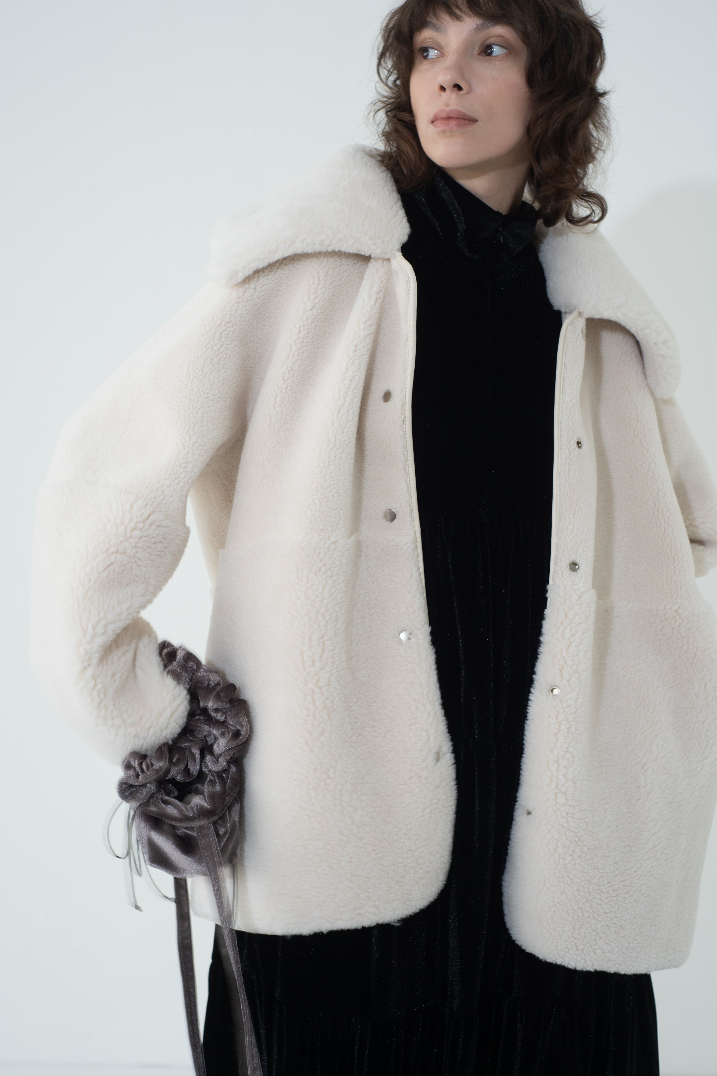 mamu online ボアコート BOA COLLAR COAT (BORDEAUX) – MAMU