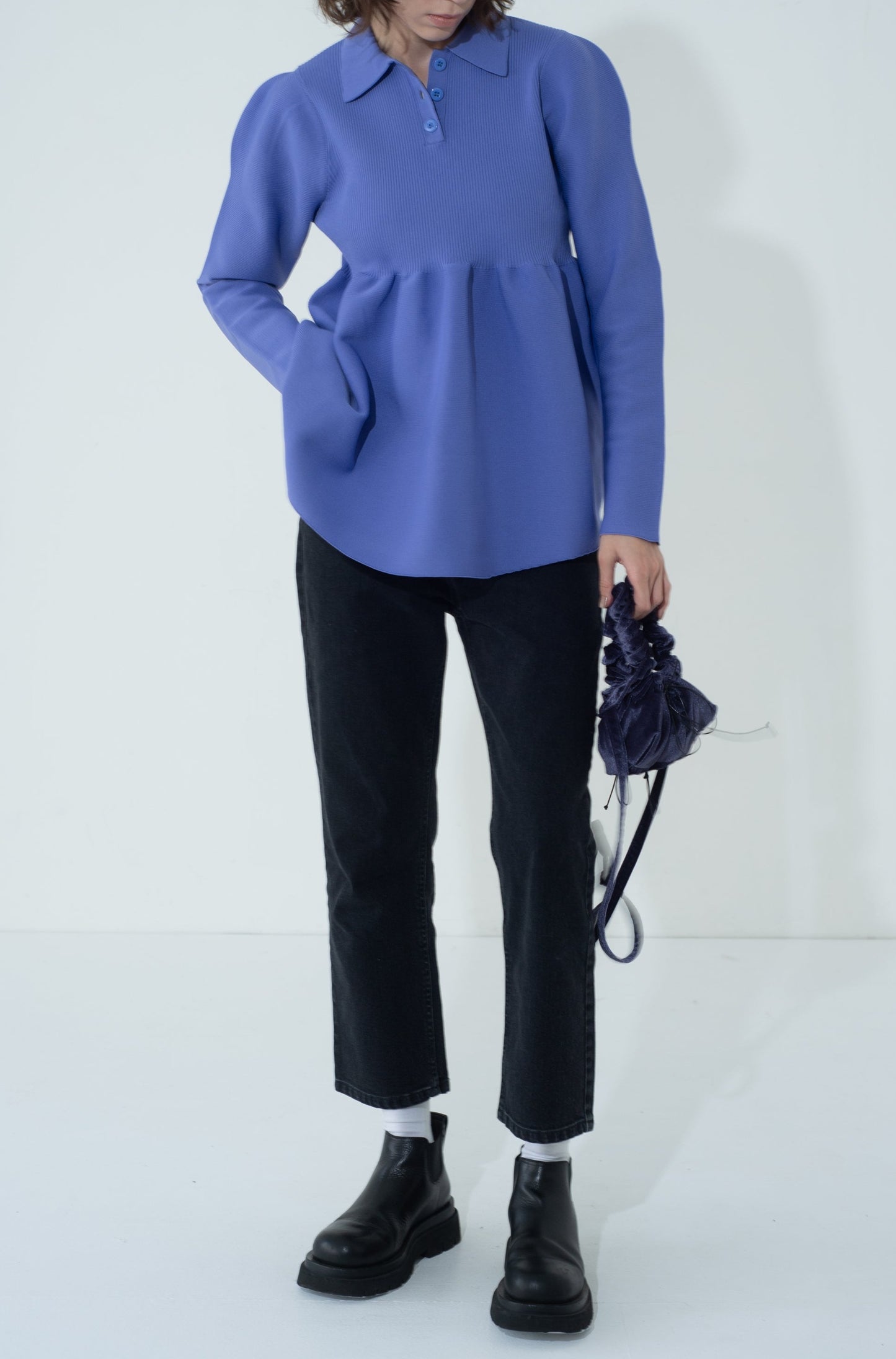 CROPPED BASIC DENIM