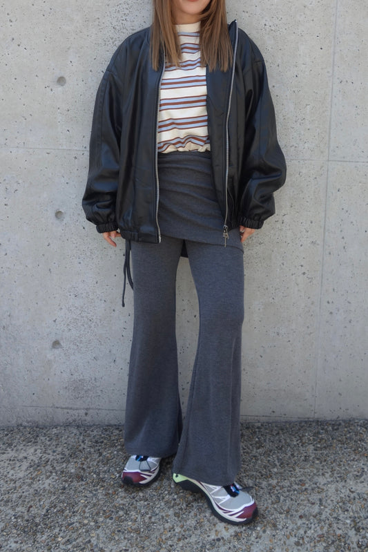 予約 / WRAP GATHER SKIRT PT