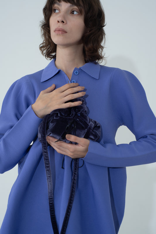 POLO FUFFY KNIT (PURPLE)