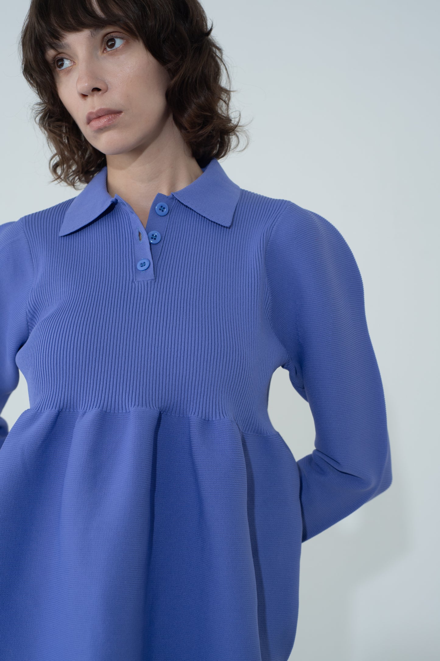POLO FUFFY KNIT (PURPLE)