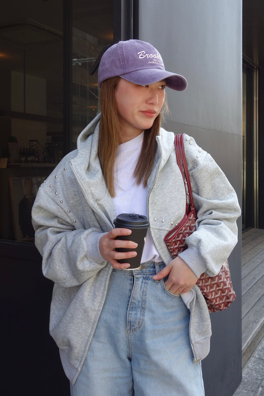 予約 / STUDS BIG HOODIE